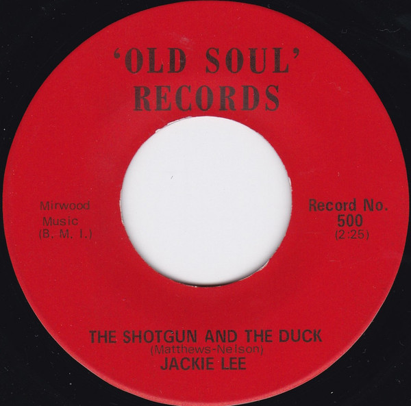 Jackie Lee - The Shotgun And The Duck | Releases | Discogs