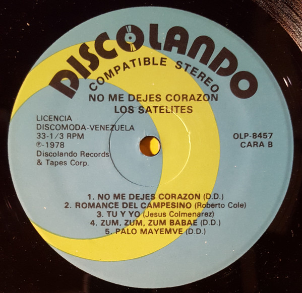 télécharger l'album Los Satelites - No Me Dejes Corazon