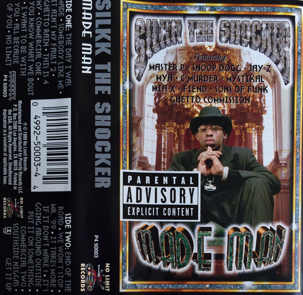 Silkk The Shocker – Made Man (1999, Cassette) - Discogs