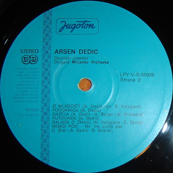 lataa albumi Arsen Dedić - Arsen 2