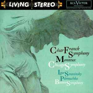 César Franck, Monteux, Chicago Symphony, Igor Stravinsky, Boston 