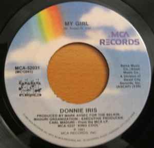 Donnie Iris - My Girl album cover
