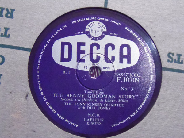 descargar álbum The Tony Kinsey Quartet, Dill Jones - Tunes From The Benny Goodman Story No 3 4