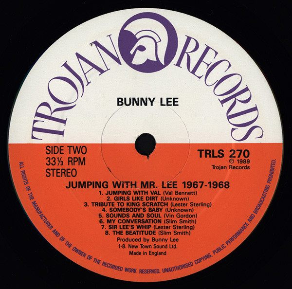 Various - Jumping With Mr. Lee 1967-68 | Trojan Records (TRLS 270) - 4