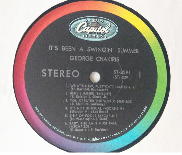 baixar álbum George Chakiris - Its Been A Swingin Summer