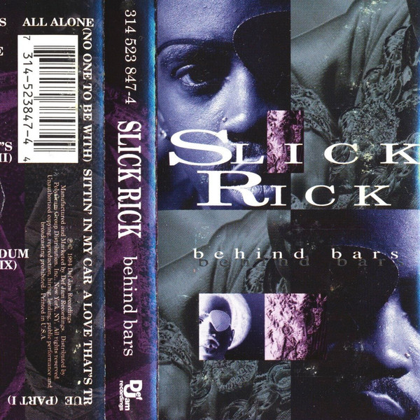 Slick Rick – Behind Bars (1994, Cassette) - Discogs