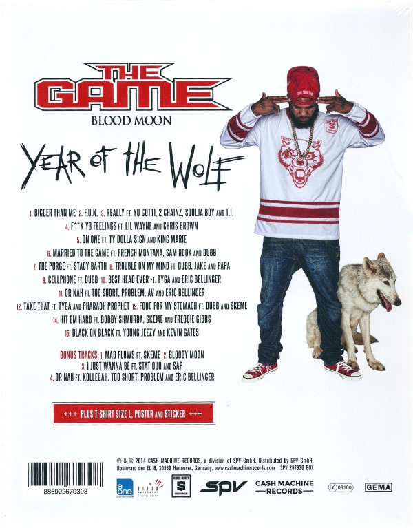 lataa albumi The Game - Blood Moon Year Of The Wolf