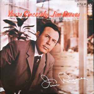 Jim Reeves - Yours Sincerely, Jim Reeves album cover