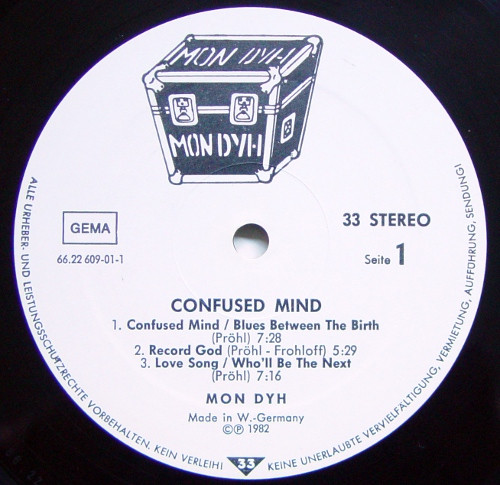 baixar álbum Mon Dyh - Confused Mind