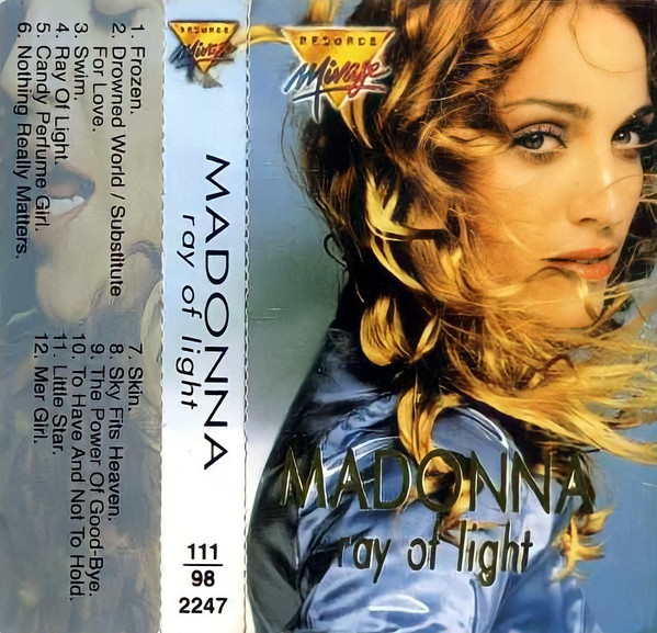 Madonna CD Album Ray of Light 1998 on Display for Sale, Famous American  Musician and Singer, Editorial Stock Photo - Image of artist, 1998:  148041058
