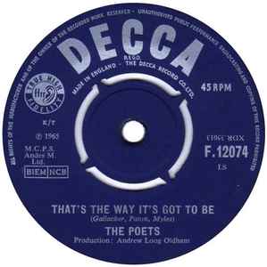 The Poets (2) - That's The Way It's Got To Be