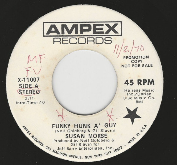 ladda ner album Susan Morse - Funky Hunk A Guy