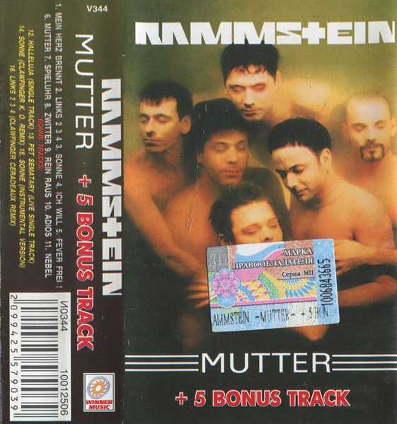 Rammstein – Mutter + 5 Bonus Track (2002, Cassette) - Discogs