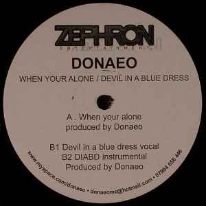 Donae'o - When Your Alone / Devil In A Blue Dress album cover