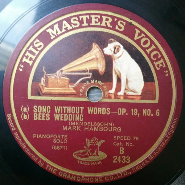 télécharger l'album Mark Hambourg - Song Without WordsOp 102 No 3 Spring Song Song Without WordsOp 19 No 6 Bees Wedding