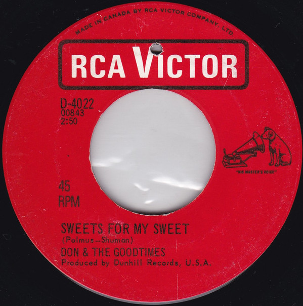 lataa albumi Don & The Goodtimes - Sweets For My Sweet Hey There Mary Mae