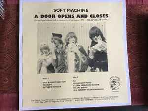 THE SOFT MACHINE Other Doors reviews