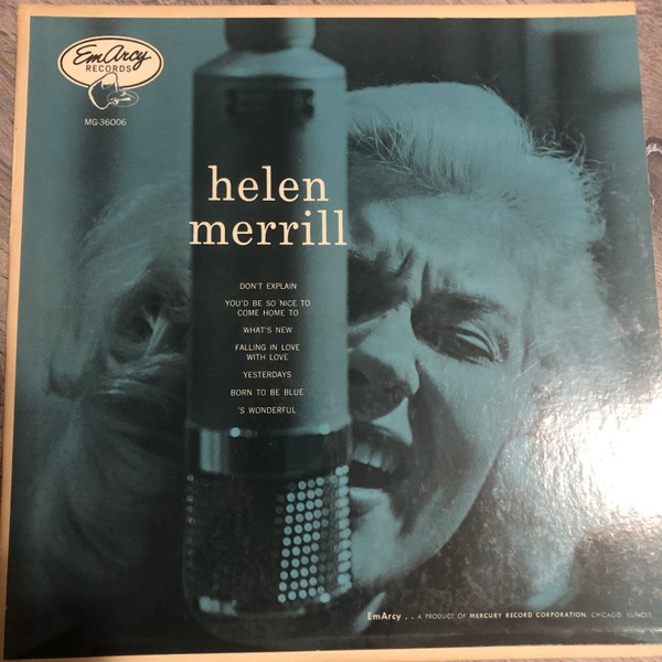 Helen Merrill = ヘレン・メリル ウィズ クリフォード・ブラウン 