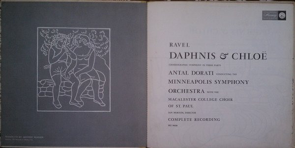 descargar álbum Ravel Antal Dorati Conducting The Minneapolis Symphony Orchestra - Daphne And Chloë Complete Recording