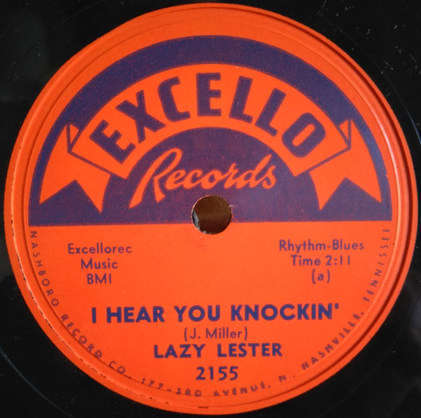 Lazy Lester – I Hear You Knockin' (1959, Vinyl) - Discogs