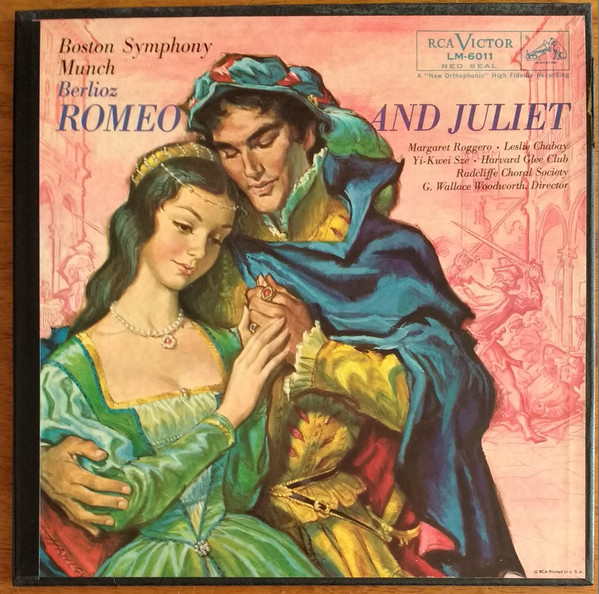 Berlioz, Boston Symphony, Munch – Romeo And Juliet (1953, Vinyl