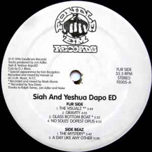 Siah And Yeshua Dapo ED* - Siah And Yeshua Dapo ED