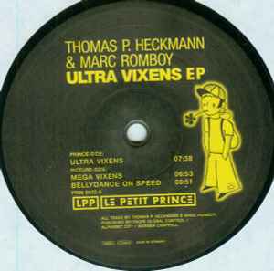 Thomas P. Heckmann - Ultra Vixens EP album cover