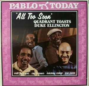 Joe Pass - "All Too Soon" Quadrant Toasts Duke Ellington album cover