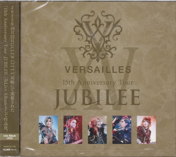 Versailles – 15th Anniversary Tour -Jubilee- (2023, CD) - Discogs