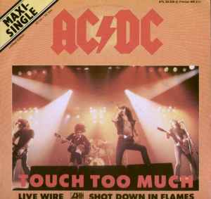 AC/DC - Touch Too Much album cover