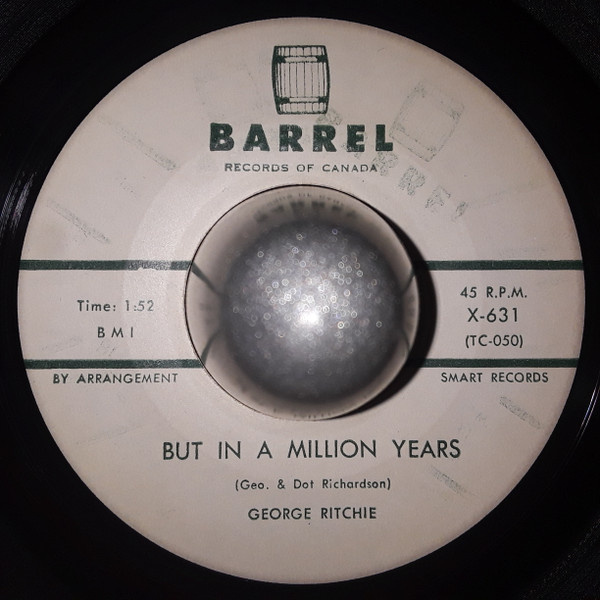 George Ritchie – But In A Million Years (Vinyl) - Discogs