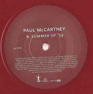 Paul McCartney - From A Lover To A Friend | Releases | Discogs