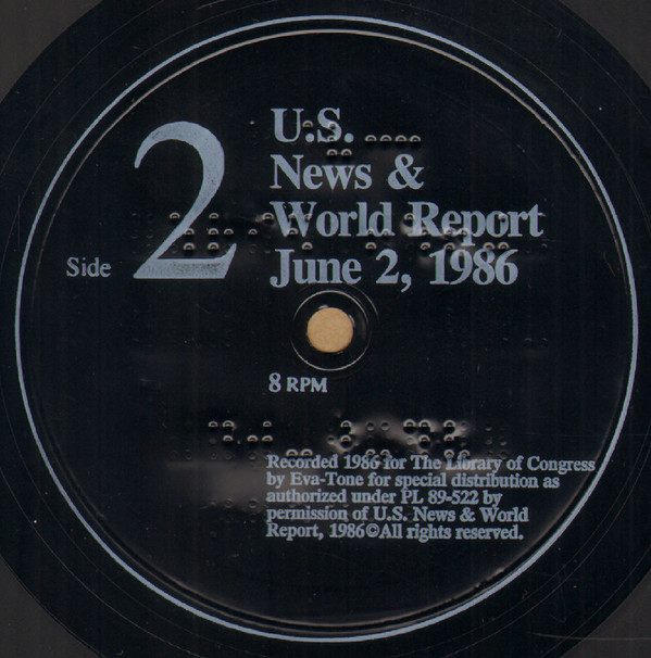 ladda ner album Unknown Artist - US News World Report June 2 1986