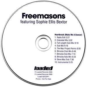 Freemasons - Heartbreak (Make Me A Dancer) album cover