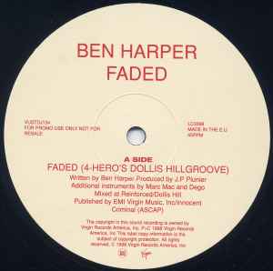 Ben Harper - Faded album cover