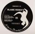 Cover of Blame Remix's, 2005-10-10, Vinyl