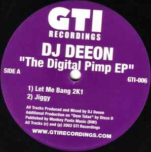 DJ Deeon - The Digital Pimp EP album cover
