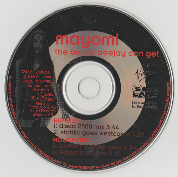 Album herunterladen Mayomi - The Best A Deejay Can Get