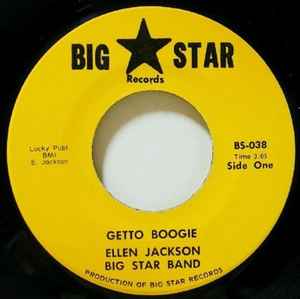 Ellen Jackson Big Star Band - Getto Boogie / Hard Times album cover