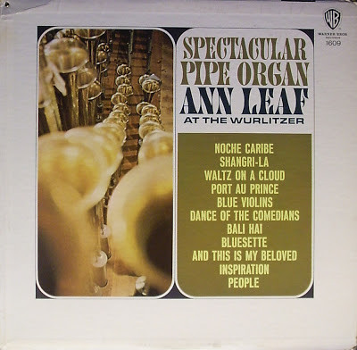 Ann Leaf – Spectacular Pipe Organ (Vinyl) - Discogs