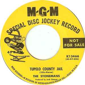 The Stonemans - Tupelo County Jail album cover