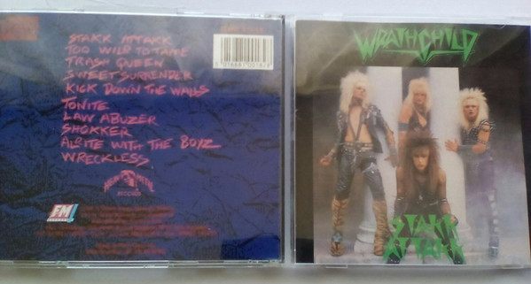 Wrathchild – Stakk Attakk (1988, CD) - Discogs