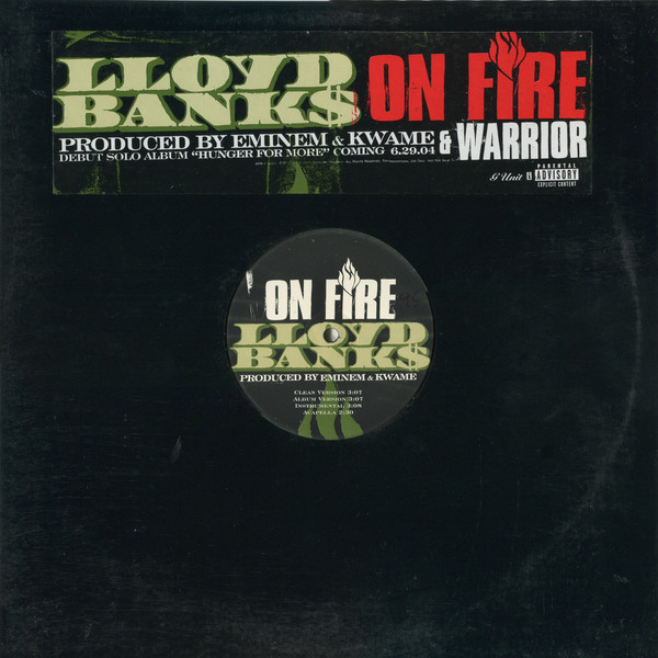 Lloyd Banks – On Fire / Warrior (2004, Vinyl) - Discogs
