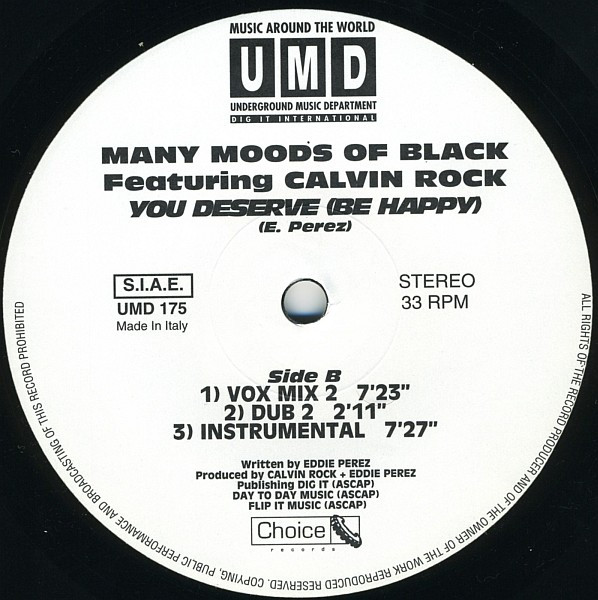 ladda ner album The Many Moods Of Black Featuring Calvin Rock - You Deserve Be Happy
