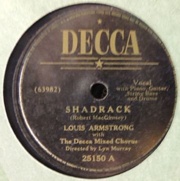 baixar álbum Louis Armstrong With The Decca Mixed Chorus - Shadrack Jonah And The Whale