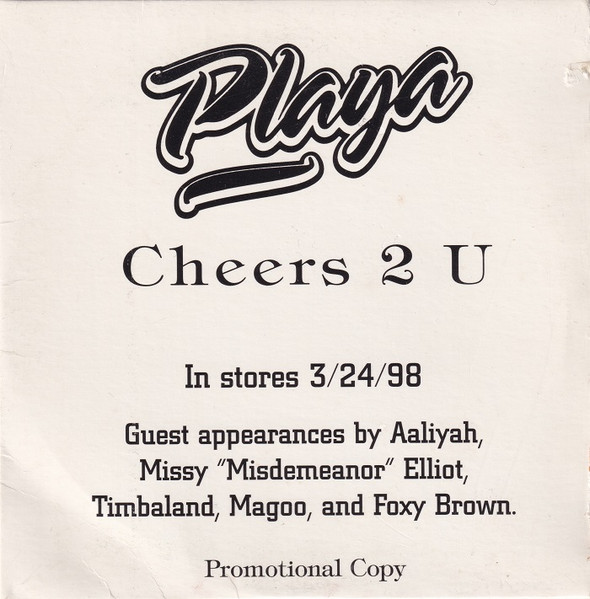 Playa - Cheers 2 U | Releases | Discogs