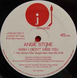 Angie Stone - Wish I Didn't Miss You album cover