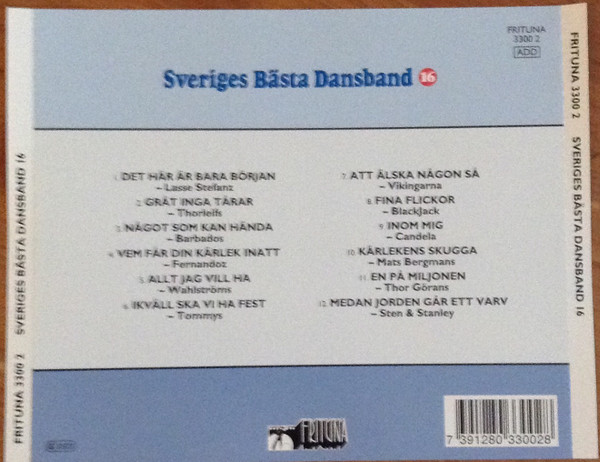 last ned album Various - Sveriges Bästa Dansband 16