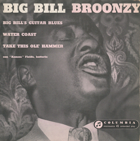 Big Bill Broonzy – Big Bill's Guitar Blues (1957, Vinyl) - Discogs