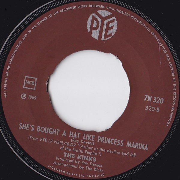 descargar álbum The Kinks - Victoria Shes Bought A Hat Like Princess Marina